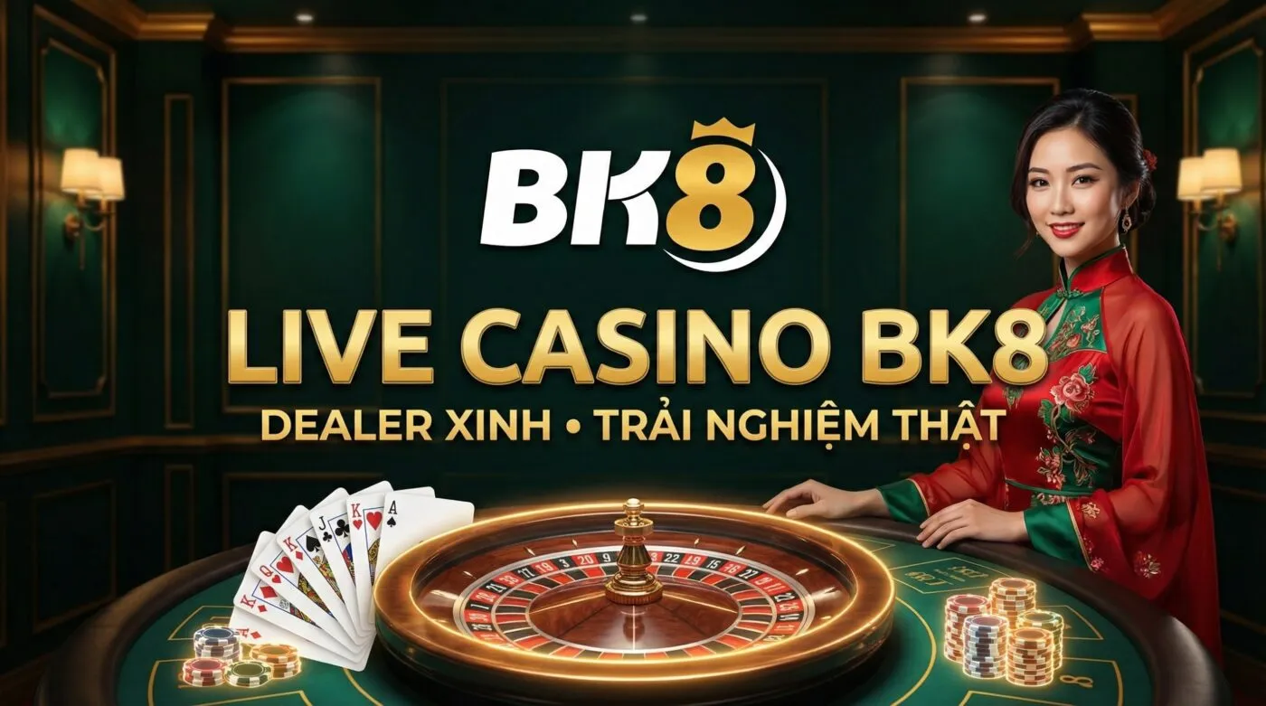 live casino với dealer chuyên nghiệp